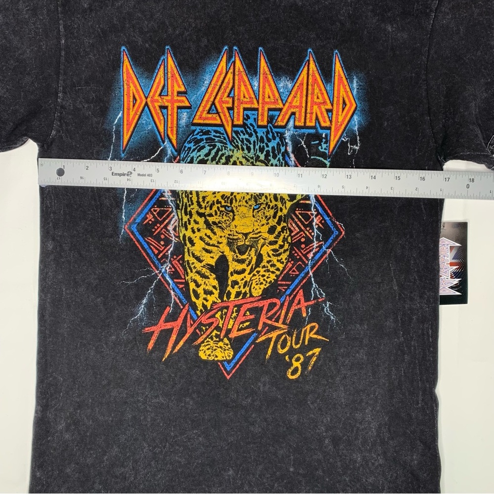 Def Leppard Hysteria Tour 87' graphic t-shirt - Picture 8 of 8